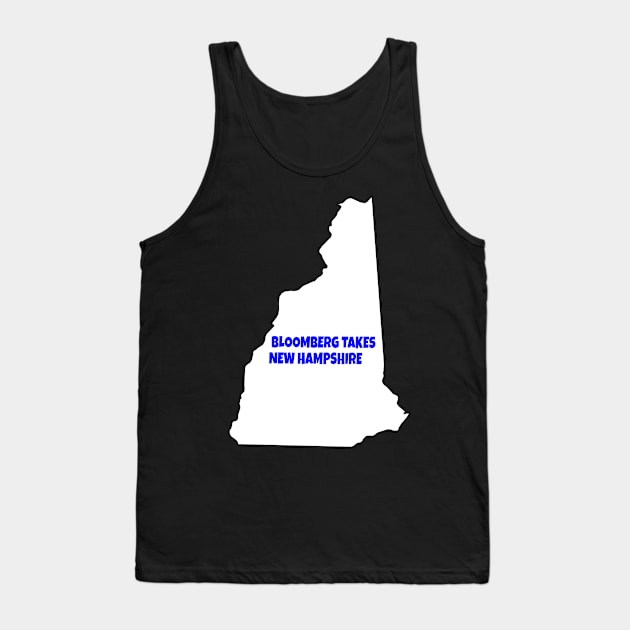 Bloomberg wins New Hampshire Tank Top by Vine Time T shirts